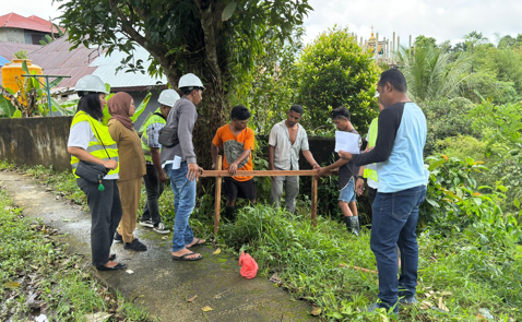 Foto awal PENATAAN KAWASAN PERMUKIMAN DI DESA BATU MERAH LORONG PUTRI