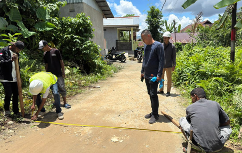 Foto awal PENATAAN KAWASAN DESA WAIHERU DIBELAKANG BIP KEC. BAGUALA KOTA AMBON