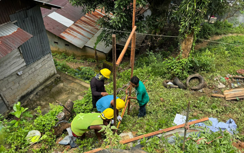 Foto awal PENATAAN KAWASAN PERMUKIMAN DI KAMPUNG AHURU DESA BATU MERAH