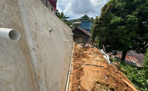 Foto progress PENATAAN KAWASAN PERMUKIMAN DI KAMPUNG AHURU DESA BATU MERAH